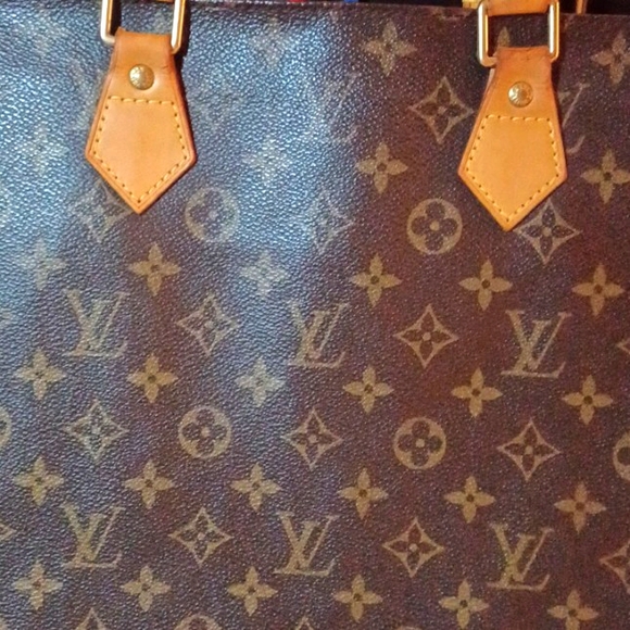 ✨️LOUIS VUITTON MONOGRAM CANVAS SAC PLAT TOTE - Picture 8 of 16